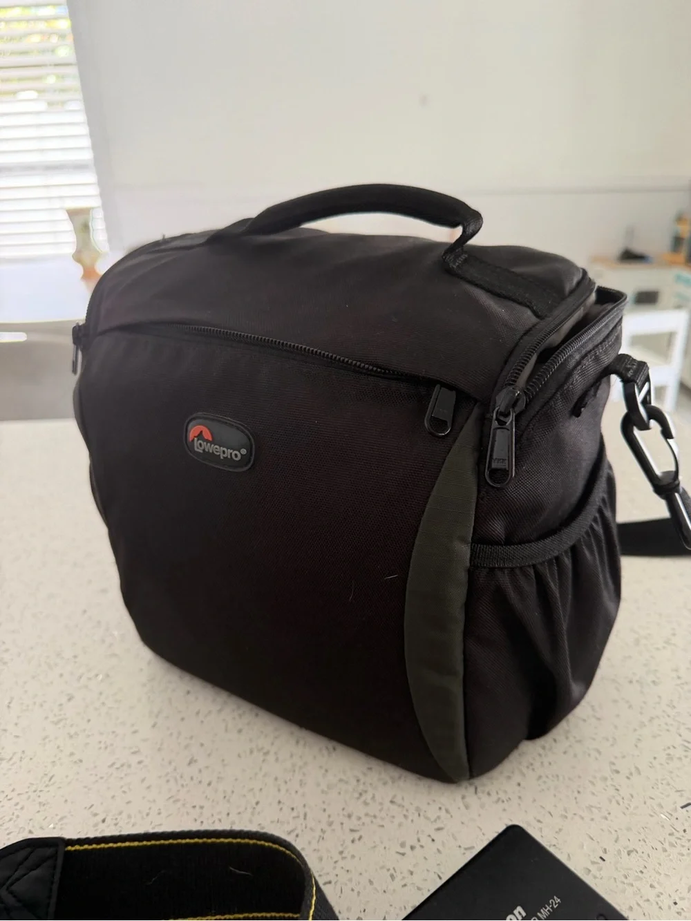 Nikon D3200 Black Camera Kit with Two Black Lenses and Carry Bag